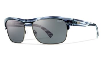 Image of Smith Optics Scientist Sunglasses - Black Stripe Frame, Polarized Gray STGPGYBP