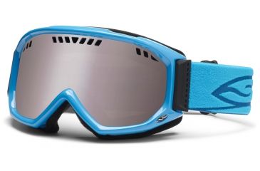 Image of Smith Optics Scope Goggles - Cyan Frame, Ignitor Mirror Lenses SC3ICY12