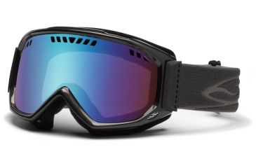 Image of Smith Optics Scope Goggles - Gunmetal Frame, Blue Sensor Mirror Lenses SC3ZGM12