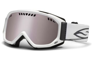 Image of Smith Optics Scope Goggles - White Frame, Ignitor Mirror Lenses SC3IWT12