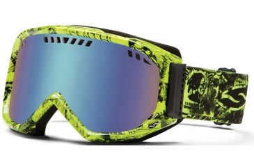 Image of Smith Optics Scope Snow Goggles - Acid W3 Frame w/ Blue Sensor Lens SC3ZAW13
