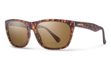 Image of Smith Optics Tioga Sunglasses, Woolrich Matte Vintage Havana Frame, Polarized Brown Lens, Polarized, TOPPBRWMVHV