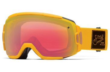 Image of Smith Optics Vice Goggle Revival-Mustard Frame/Red Sensor Lens VC6RZUL15