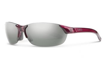 Image of Smith Parallel Sunglasses-Sugar Plum-Platinum Mirror