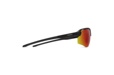 Image of Smith Resolve Sunglasses, Matte Black Frame, ChromaPop Red Mirror Lens, 20492600370X6