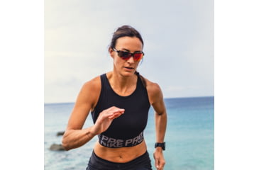 Image of Smith Resolve Sunglasses, Matte Black Frame, ChromaPop Red Mirror Lens, 20492600370X6