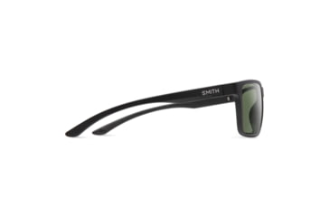Image of Smith Riptide Sunglasses, Matte Black Frame, ChromaPop Polarized Gray Green Lens, 203682DL561L7