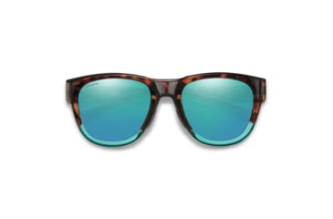 Image of Smith Rockaway Sunglasses, Opal Fade Frame, ChromaPop Polarized Opal Mirror Lens, 204316LJT52QG