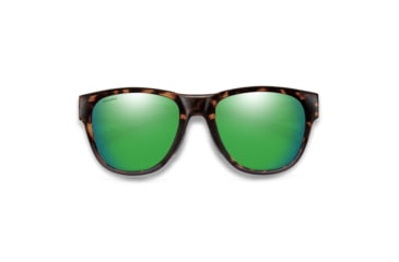 Image of Smith Rockaway Sunglasses, Tortoise Frame, ChromaPop Polarized Green Mirror Lens, 2043169N452UI