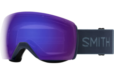 Image of Smith Skyline XL Goggle, ChromaPop Everyday Violet Mirror, French Navy, M007152R79941