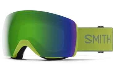 Image of Smith Skyline XL Goggle, ChromaPop Sun Green Mirror, Algae, M007150IP99MK