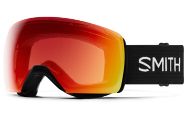 Image of Smith Skyline XL Goggles, Black, Chromapop Photochromic Red Mirror, M007152QJ99OQ