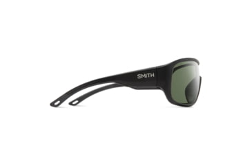 Image of Smith Spinner Sunglasses, Matte Black Frame, ChromaPop Polarized Grey Green Lens, 20498100399L7