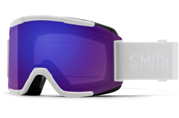 Image of Smith Squad Goggle, ChromaPop Everyday Violet Mirror, White Vapor, M0066833F9941