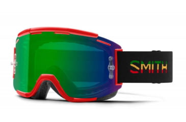 Image of Smith Squad MTB Goggle, ChromaPop Everyday Green Mirror Lens, AC / 50 to 01, M0084102499XP
