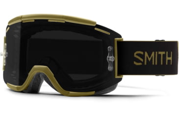 Image of Smith Squad MTB Goggle, ChromaPop Sun Black Lens, Mystic Green, M0084123G994Y