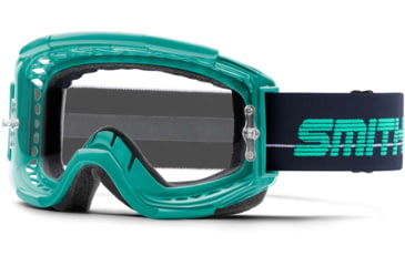 Image of Smith Squad MTB Goggle, Clear Anti-Fog Lens, Jade/Indigo, M0084101O99MY