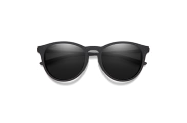 Image of Smith Wander Sunglasses, Matte Black Frame, ChromaPop Polarized Black Lens, 204931003556N