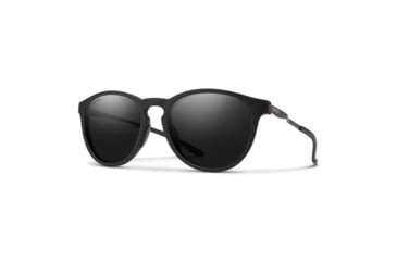 Image of Smith Wander Sunglasses, Matte Black Frame, ChromaPop Polarized Black Lens, 204931003556N