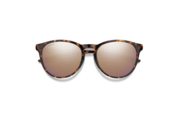 Image of Smith Wander Sunglasses, Tortoise Frame, ChromaPop Polarized Rose Gold Mirror Lens, 204931086559V