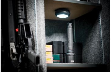 Image of Smith &amp; Wesson Delta Force FS-10 LED Flashlight, 2100 Lumens, 4X CR123, Black 110046