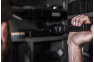 Image of Smith &amp; Wesson Delta Force FS-10 LED Flashlight, 2100 Lumens, 4X CR123, Black 110046