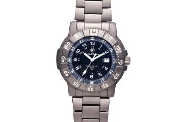 Image of Smith &amp; Wesson Executive Tritium H3 Watch - 45 mm, Titanium, Black face SWW-357-T-BLK SWW-357-T-BLK