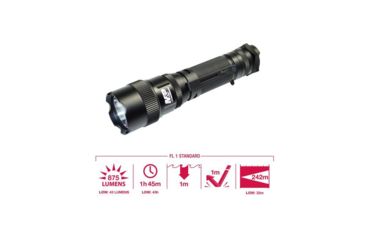 Image of Smith &amp; Wesson M&amp;P12 LED Flashlight, Black body/White LED 110215