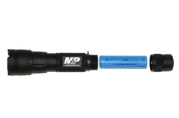 Image of Smith &amp; Wesson M&amp;P15 USB Rechargeable LED Flashlight, 800 Lumens, Black body/White LED 110221