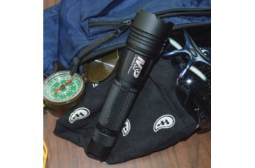 Image of Smith &amp; Wesson M&amp;P15 USB Rechargeable LED Flashlight, 800 Lumens, Black body/White LED 110221