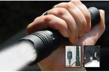 Image of Smith &amp; Wesson M&amp;P15 USB Rechargeable LED Flashlight, 800 Lumens, Black body/White LED 110221