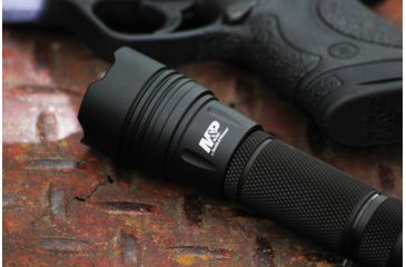 Image of Smith &amp; Wesson M&amp;P15 USB Rechargeable LED Flashlight, 800 Lumens, Black body/White LED 110221