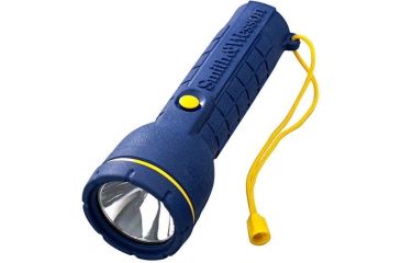 Image of Smith &amp; Wesson Power-Tech 2D Rubber Flashlight with Krypton Bulb SW250BL