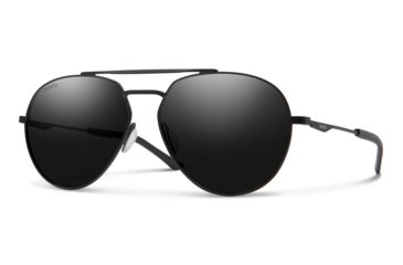 Image of Smith Westgate Sunglasses, Matte Black Frame, Chromapop Black Lens, 201241003601C