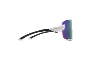 Image of Smith Wildcat Sunglasses, White Frame, ChromaPop Violet Mirror Lens, 2015160BK99DI