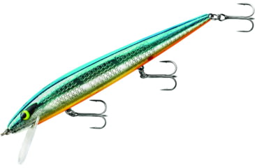Image of Smithwick Perfect 10 Rogue Jerkbait, 5.5in, 5/8 oz, Chrome Blue Black/Orange Belly, ADR532OB