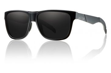 Image of Smith Optics Lowdown Sunglasses - Impossibly Black Frame w/ Blackout Lens LDPCBOIB