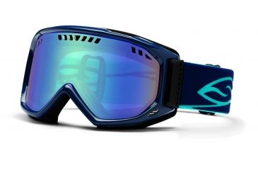 Image of Smith Optics Scope Snow Goggles - Navy  Frame w/ Blue Sensor Lens SC3ZNV13