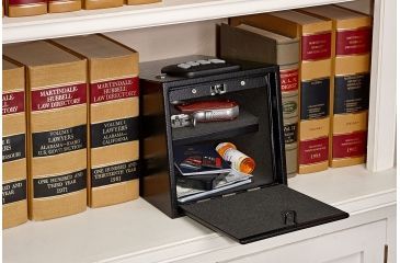 Image of Snapsafe, A Hornady Company Aux Keypad Vault 2 Gun Safe, Black, NSN N, 75430