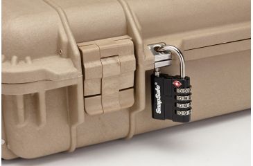 Image of Snapsafe, A Hornady Company TSA Padlock, 2 Pack, Black, NSN N, 76020