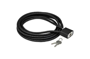 Image of Snapsafe, A Hornady Company Cable Padlock, 10in, Black, 75282