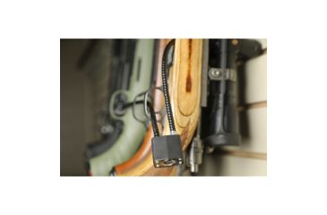 Image of Snapsafe, A Hornady Company Cable Padlock, 10in, Black, 75282