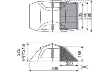 Image of Snow Peak Tuga Shelters