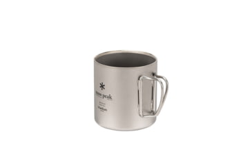 Image of Snow Peak Titanium Double Wall Mug, Titanium, 450 ml, MG-153