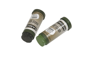 Image of SnugPak Camcon Camouflage Face Paint, 2 Pack, Jungle Green &amp; Black, 61292