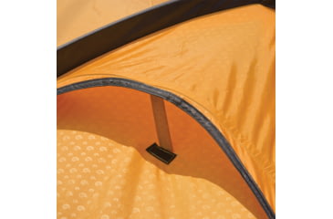 Image of SnugPak Journey Quad Tent, 75D 185T Ripstop Polyester, Two Vents And Two Mesh Vented Doors, Sunburst Orange, 96004