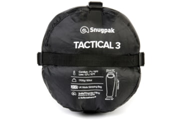 Image of SnugPak Softie Tactical Sleeping Bag 3, Black, 91150