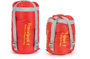 Image of SnugPak Travelpak 1 Sleeping Bag, Flame Red, 98810