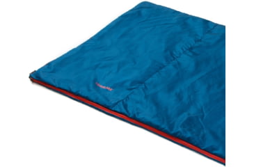 Image of SnugPak Travelpak Traveler Sleep Bag, Right, Petrol Blue, 98800