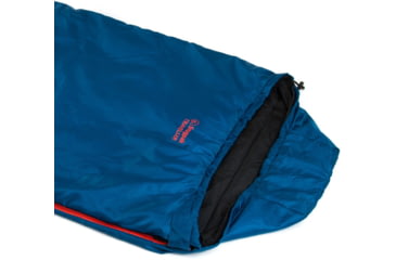 Image of SnugPak Travelpak Traveler Sleep Bag, Right, Petrol Blue, 98800